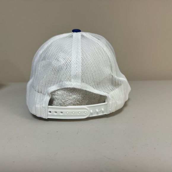 NWOT University Delaware Ice Hockey UD Hat Blue Hens Mesh Snap Back Cap DE Sport - Picture 3 of 5